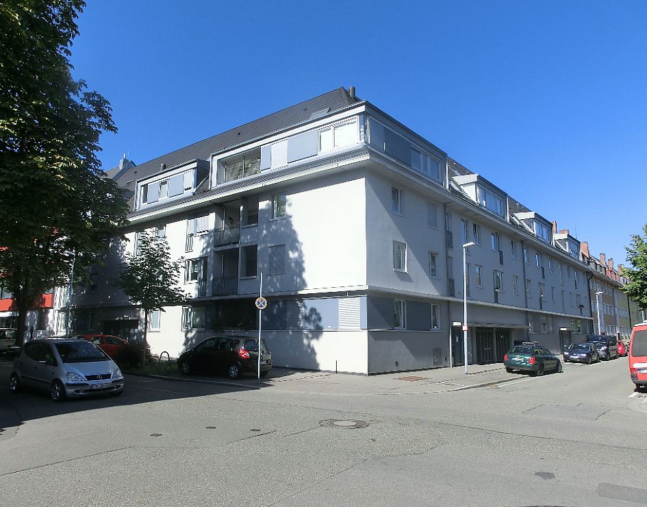 Detailansicht Ludwigstraße 12 + 14 / Karlstraße 14