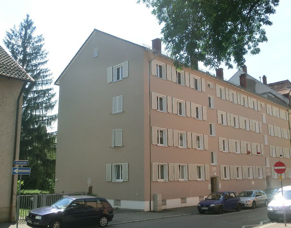 Detailansicht Erwinstraße 104 + 106